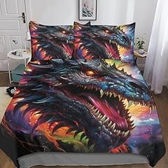 Colourful dragons print for sale  Delivered anywhere in UK