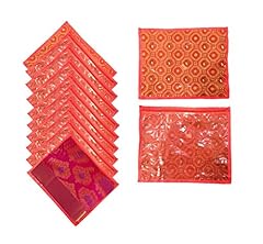 Clear red bandhani for sale  Delivered anywhere in UK