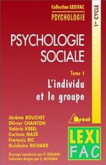 Psychologie sociale tome d'occasion  Livré partout en France