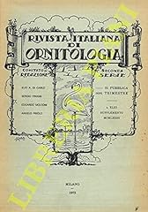 Rivista italiana ornitologia. usato  Spedito ovunque in Italia 