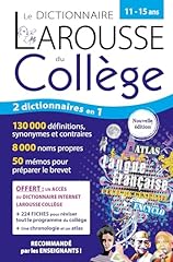 Dictionnaire larousse collège d'occasion  Livré partout en Belgiqu