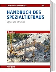 Handbuch spezialtiefbaus gerä gebraucht kaufen  Wird an jeden Ort in Deutschland