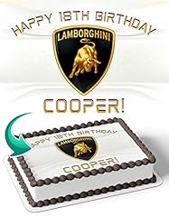 Cakecery lamborghini edible for sale  Delivered anywhere in USA 