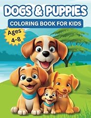 Dogs puppies coloring for sale  Delivered anywhere in UK