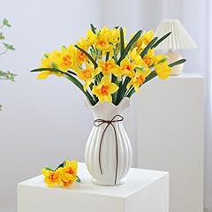 Pcs artificial daffodil for sale  Delivered anywhere in UK