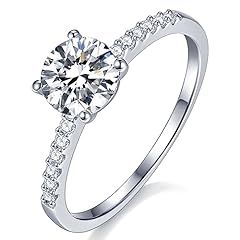 Mejewri moissanite rings for sale  Delivered anywhere in UK