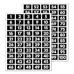 Set numeri adesivi usato  Spedito ovunque in Italia 