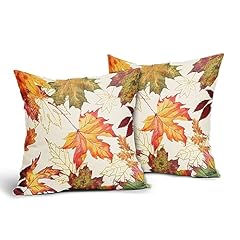 Fall leaf pillow for sale  Delivered anywhere in USA 