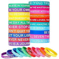 Pieces silicone wristbands for sale  Delivered anywhere in UK