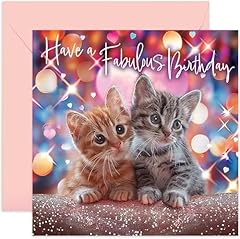 Cute kitten birthday for sale  Delivered anywhere in UK
