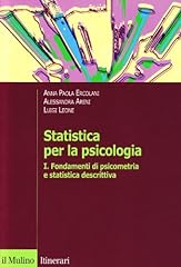 Statistica per psicologia. usato  Spedito ovunque in Italia 