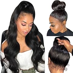 Full 360 Lace Front wigs Human Hair Pre Plucked,18, used for sale  Delivered anywhere in USA 