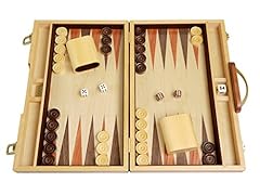 Walnut wood backgammon for sale  Delivered anywhere in USA 