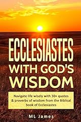 Ecclesiastes god wisdom for sale  Delivered anywhere in UK