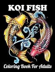 Koi fish coloring for sale  Delivered anywhere in USA 