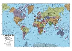 Carta geografica murale usato  Spedito ovunque in Italia 