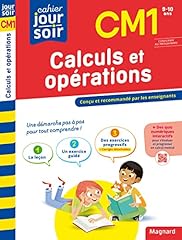 Calculs opérations cm1 d'occasion  Livré partout en France