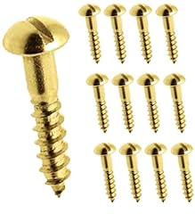 Wood screws brass for sale  Delivered anywhere in UK