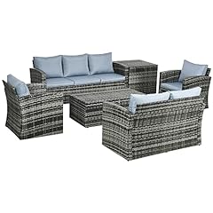 Outsunny pieces rattan for sale  Delivered anywhere in UK