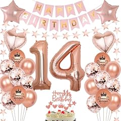Rosegold luftballon geburtstag gebraucht kaufen  Wird an jeden Ort in Deutschland