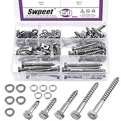 Swpeet 150pcs m8x30 for sale  Delivered anywhere in USA 