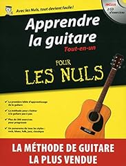 Apprendre guitare nuls d'occasion  Livré partout en Belgiqu