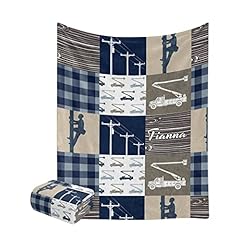 Personalized lineman plaid for sale  Delivered anywhere in USA 
