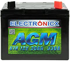 Rasentraktor batterie agm gebraucht kaufen  Wird an jeden Ort in Deutschland