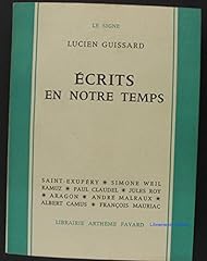 Lucien guissard. écrits d'occasion  Livré partout en France