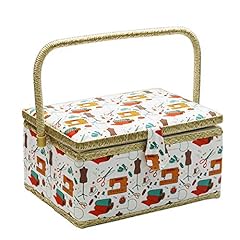 Large sewing box for sale  Delivered anywhere in UK