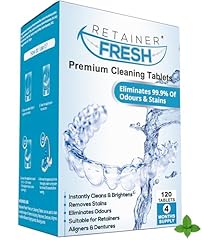 Retainer cleaner tablets for sale  Delivered anywhere in UK