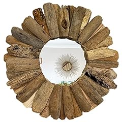 Round driftwood mirror for sale  Delivered anywhere in UK