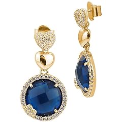 Orecchini con cristallo usato Orecchini con cristallo usato  Spedito ovunque in Italia