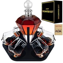 Glass diamond whiskey for sale  Delivered anywhere in USA 