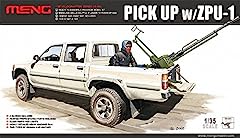 MENG "Model 1:35 Toyota Hilux Pick Up Truck w/ZPU1 for sale  Delivered anywhere in UK