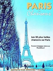 Partition paris chansons d'occasion  Livré partout en France