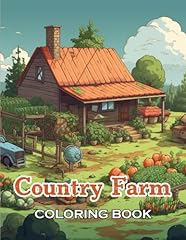 Country farm coloring d'occasion  Livré partout en Belgiqu