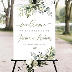 Greenery wedding welcome for sale  Delivered anywhere in USA 