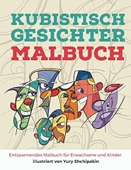 Kubistisch gesichter malbuch gebraucht kaufen  Wird an jeden Ort in Deutschland