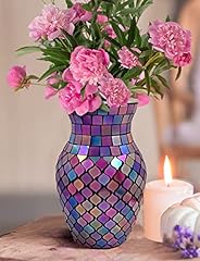Mosaic flower vase for sale  Delivered anywhere in USA 