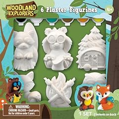 Plaster forest figures for sale  Delivered anywhere in USA 