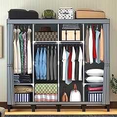 Loefme canvas wardrobe for sale  Delivered anywhere in UK