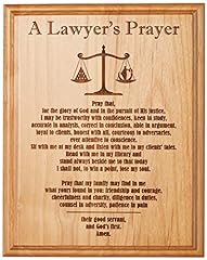 Lawyer prayer engraved for sale  Delivered anywhere in USA 