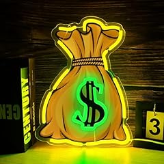 Money bag neon for sale  Delivered anywhere in USA 