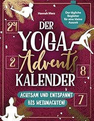 Yoga adventskalender achtsam gebraucht kaufen  Wird an jeden Ort in Deutschland