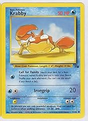 Pokemon krabby fossil for sale  Delivered anywhere in USA 