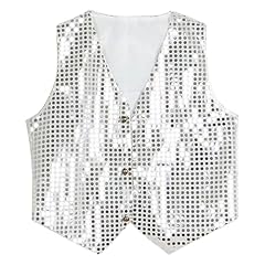 Gilet con paillette usato  Spedito ovunque in Italia 
