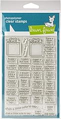Lawn fawn clear for sale  Delivered anywhere in USA 