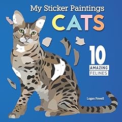 Sticker paintings cats for sale  Delivered anywhere in UK