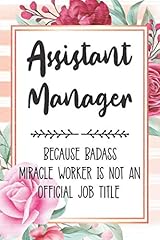 Assistant manager badass for sale  Delivered anywhere in UK